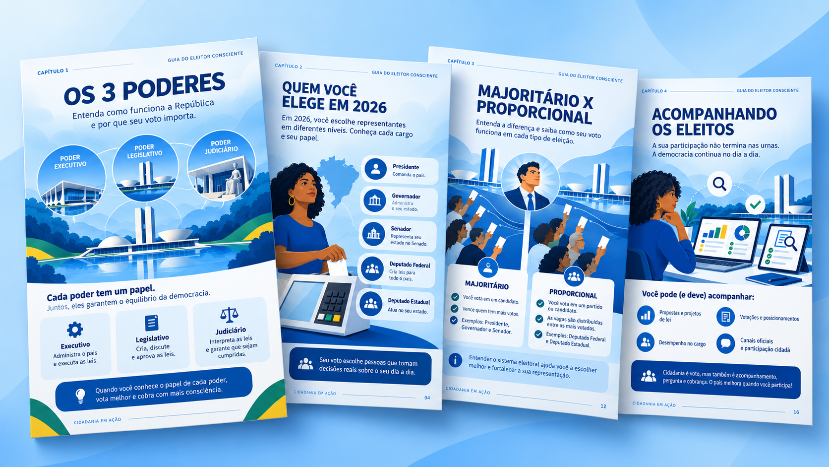 Prévia de quatro páginas do e-book